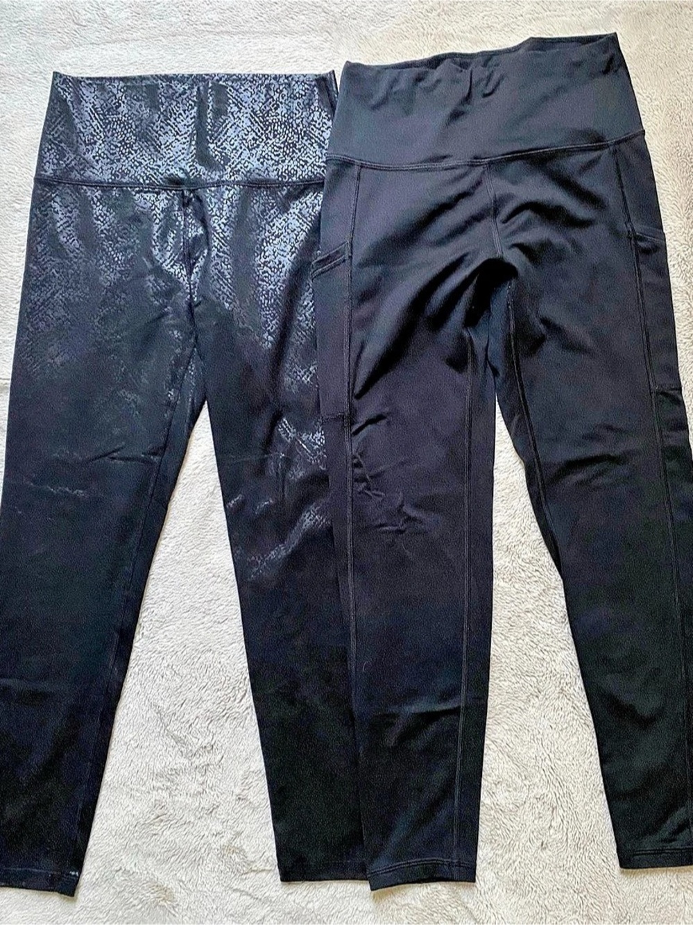 Aerie Black Leggings Set Size Medium Short